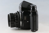 Asahi Pentax 6x7 TTL + SMC Takumar 105mm F/2.4 Lens + Wood Hand Grip #65563E3