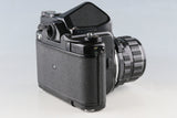 Asahi Pentax 6x7 TTL + SMC Takumar 105mm F/2.4 Lens + Wood Hand Grip #65563E3