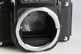 Asahi Pentax 6x7 TTL + SMC Takumar 105mm F/2.4 Lens + Wood Hand Grip #65563E3