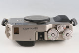 Contax G1 35mm Rangefinder Film Camera #65614D5
