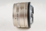 Contax Carl Zeiss Planar T* 45mm F/2 Lens for G1/G2 #65615A1