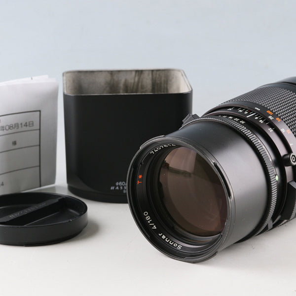 Hasselblad Carl Zeiss Sonnar T* 180mm F/4 CF Lens #65653C6
