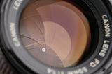 Canon FD 50mm F/1.4 Lens #65662F4