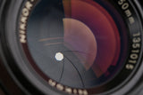 Nikon Nikkor-S.C Auto 50mm F/1.4 Non-Ai Lens #65750A4