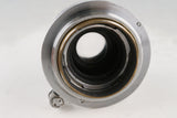 Leica Leitz Elmar 50mm F/3.5 Lens for Leica L39 #65779T