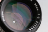 Nikon Nikkor 85mm F/2 Ais Lens #65797A3
