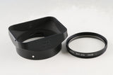 Leica Leitz Canada Elmarit-M 28mm F/2.8 Lens for Leica M #65803T