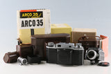 Arco 35 J 35mm Film Camera + View Arco View-colinar 50mm F/2.8 With Box #65909L7