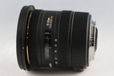 Sigma EX 10-20mm F/3.5 DC HSM Lens for Canon #65937F4
