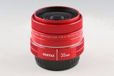 SMC Pentax-DA 35mm F/2.4 AL Red Lens #65950L7