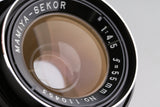 Mamiya-Sekor Super 55mm F/4.5 Lens #66053F6