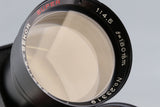 Mamiya-Sekor Super 180mm F/4.5 Lens #66056F6