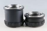 Mamiya Extention Tube No.1 45mm + No.2 82mm #66066E6