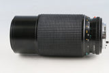 Minolta MD Zoom 70-210mm F/4 Lens #66078H21