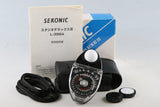 Sekonic Studio Deluxe III model L-398A With Box #66083L6