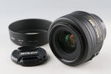Nikon AF-S DX Nikkor 35mm F/1.8 G Lens #66096H21