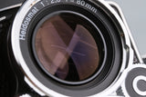 Rollei Rolleiflex 2.8 FX Planar 80mm F/2.8 Medium Format Film Camera With Box #66110L6