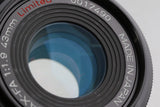 SMC Pentax-FA 43mm F/1.9 Limited Black Lens for Pentax K Mount #66204C4
