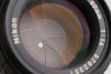 Nikon Nikkor 50mm F/1.4 Ais Lens #66205A3