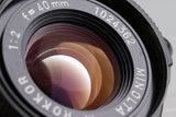 Minolta M-Rokkor 40mm F/2 Lens for Leica M #66245F5