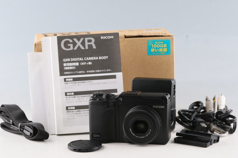 Ricoh GXR Digital Camera + S10 24-72mm F/2.5-4.4 Lens With Box