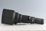 Nikon Nikkor ED 600mm F/4 Ais Lens #66293L