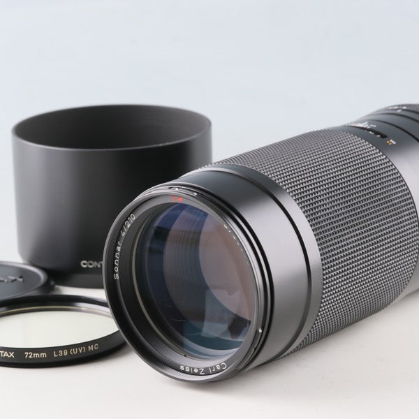 CONTAX Sonnar 210mm F4 　(645用) Contax Carl Zeiss Sonnar T* 210mm F/4 Lens for Contax 645 #66324F6
