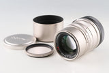 Contax Carl Zeiss Sonnar T* 90mm F/2.8 Lens for G1/G2 #6632 A1