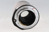 Contax Carl Zeiss Sonnar T* 90mm F/2.8 Lens for G1/G2 #6632 A1