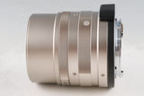 Contax Carl Zeiss Sonnar T* 90mm F/2.8 Lens for G1/G2 #6632 A1