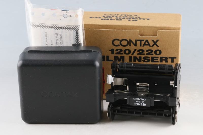 ス*ス様 u*n様 CONTAX MFB-1A 120/220 フィルムバック Contax 120/220 Film Insert MFB-1A With Box #66357L7 – IROHAS SHOP
