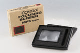 Contax Focusing Screen MFS-3 With Box #66361