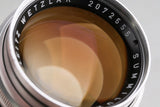 Leica Leitz Summilux 50mm F/1.4 for Leica M #66441 T