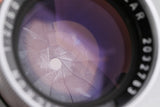Leica Leitz Summicron 50mm F/2 Lens for Leica M #66446 T