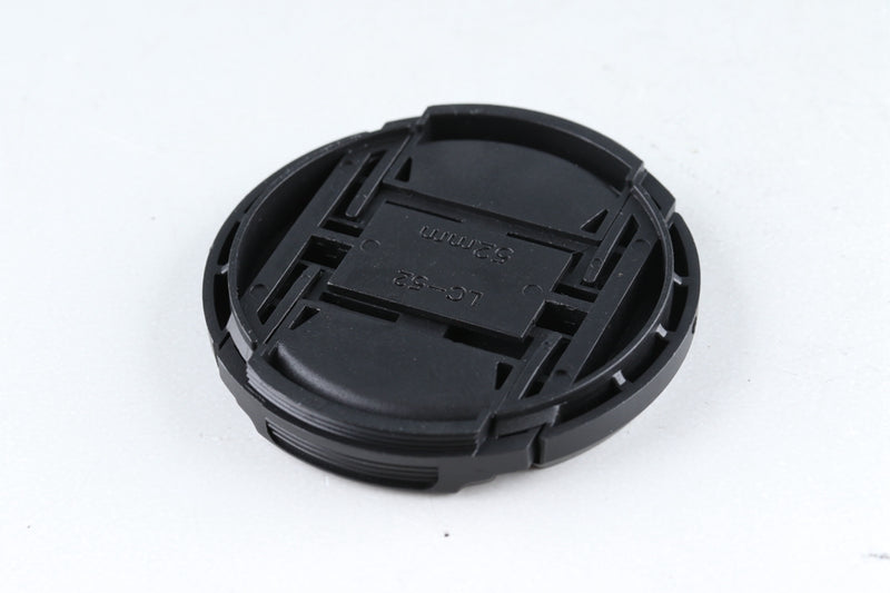 52mm Lens Front Cap #C52F