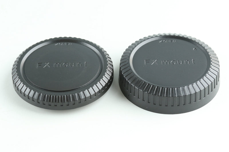 Fujifilm X Mount Body Cap & Rear Lens Cap Set #FXBR