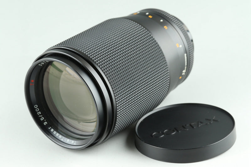 Contax Carl Zeiss Tele-Tessar T* 200mm F/3.5 AEG Lens for CY Mount ...