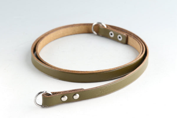 Kanto Camera Heritage Leather Strap Olive #KCSO