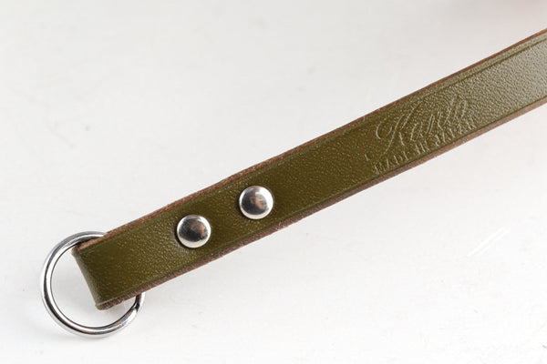 Kanto Camera Heritage Leather Strap Olive #KCSO