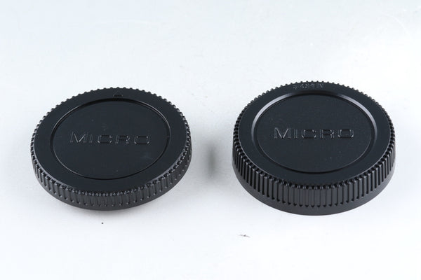 Micro Four Thirds Mount Body Cap & Rear Lens Cap Set #MFTBR