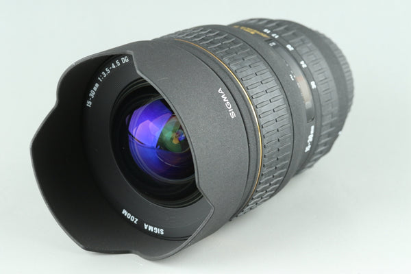Sigma EX 15-30mm F/3.5-4.5 DG Lens for Canon #24878F6