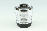 Zunow S-Zunow 50mm F/1.1 Lens for Leica L39 #02811E6