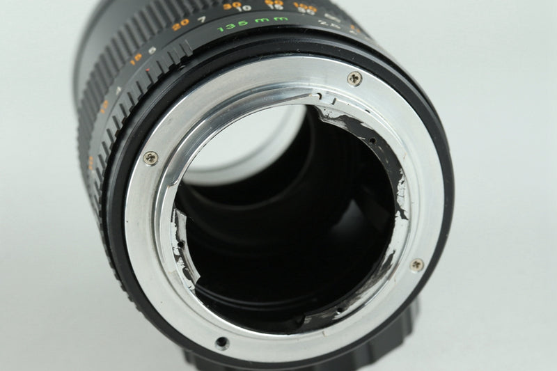 Leica Leitz Hektor 135mm F/4.5 Lens Modified to Contax CY #22723 H3