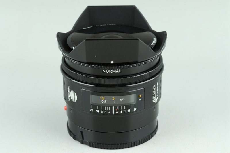 Minolta AF Fish-Eye 16mm F/2.8 Lens #23730G3