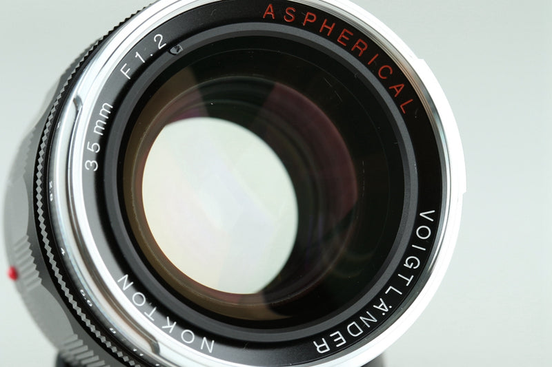 Voigtlander Nokton 35mm F/1.2 Aspherical Lens for Leica M With Box #23978