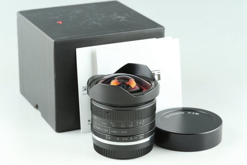 7Artisans 7.5mm F/2.8 Fish-eye Lens for FX Mount With Box #24894