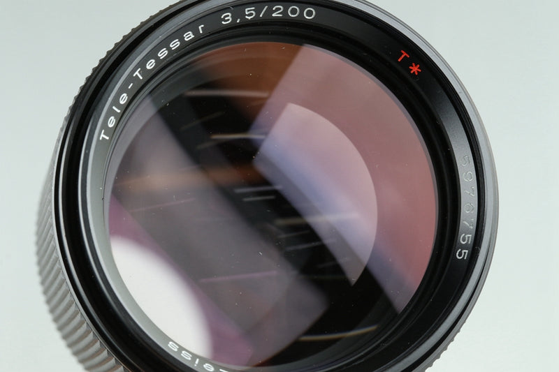 Contax Carl Zeiss Tele-Tessar T* 200mm F/3.5 AEG Lens for CY Mount #25159A3