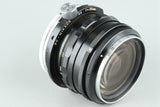 Nikon Nippon Kogaku PC-Nikkor 35mm F/3.5 Lens #25800A4