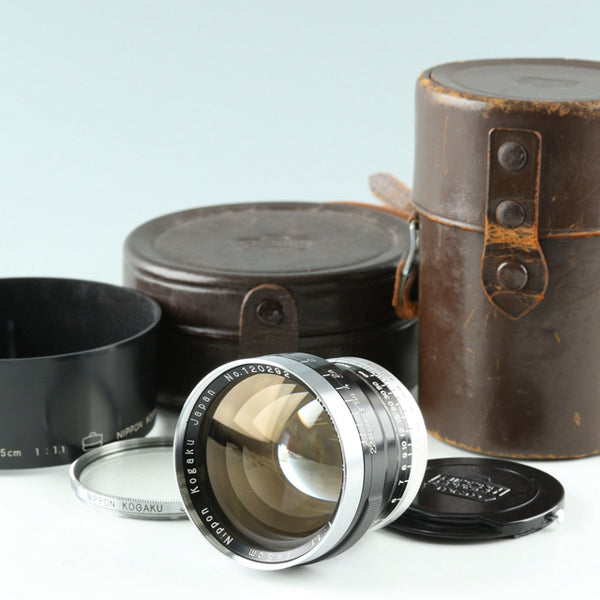 Nippon Kogaku Nikon Nikkor-N.C 50mm F/1.1 Lens for Leica L39  *購入希望の方は弊社までご連絡ください*