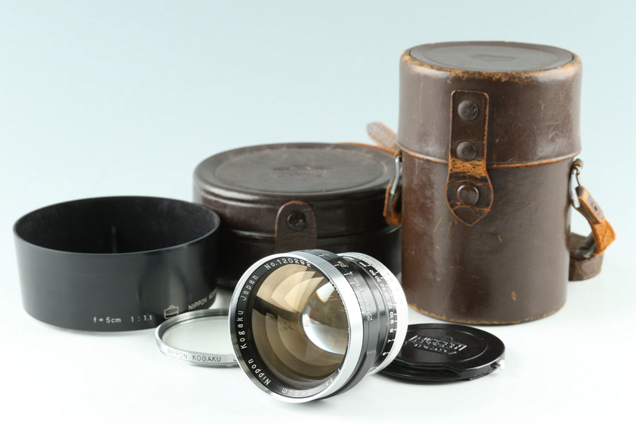 Nippon Kogaku Nikon Nikkor-N.C 50mm F/1.1 Lens for Leica L39 *購入希望の方は弊 –  IROHAS SHOP